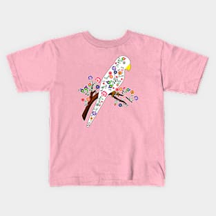 Beautiful Parrot Kids T-Shirt